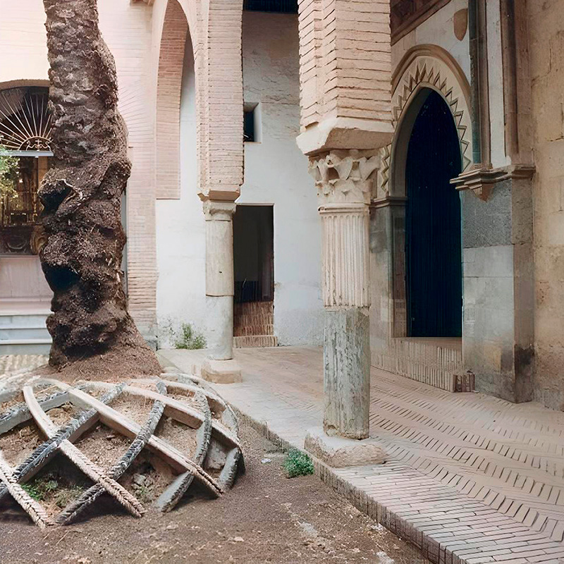 Detalle arquitectónico histórico